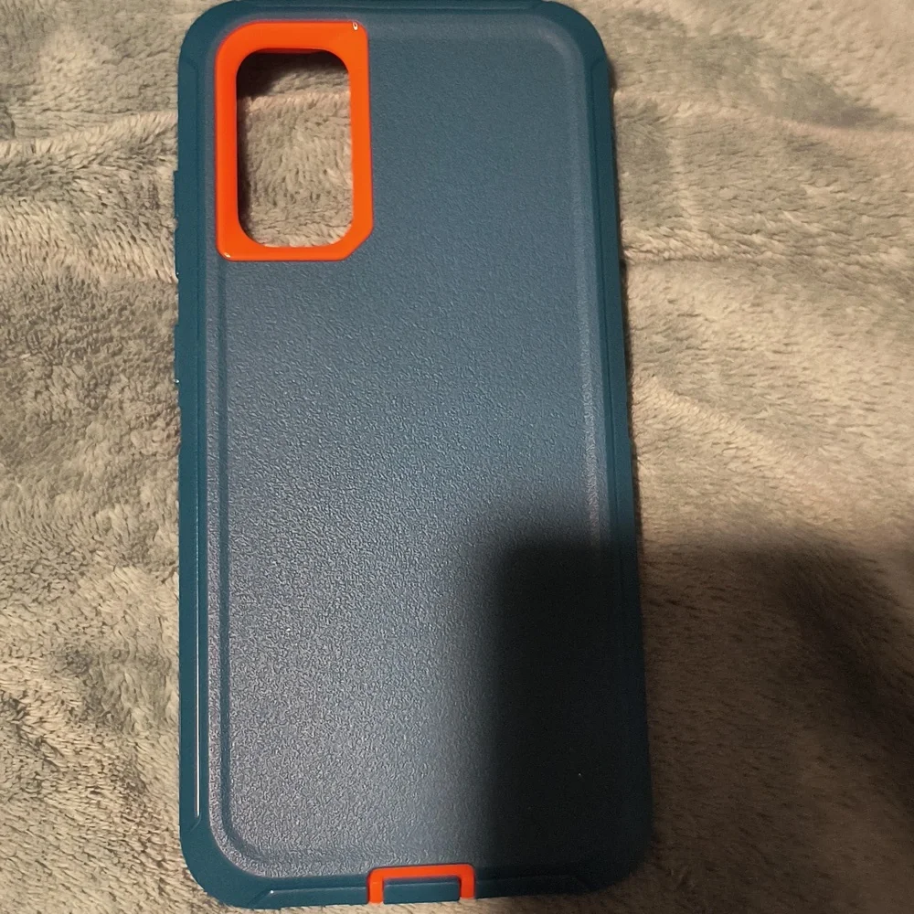 Ymhxcy Galaxy S20 Case - Blue and Orange